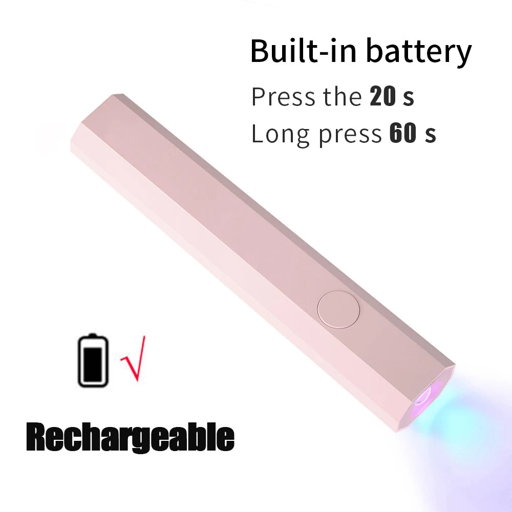 Mini lampe de table UV/LED