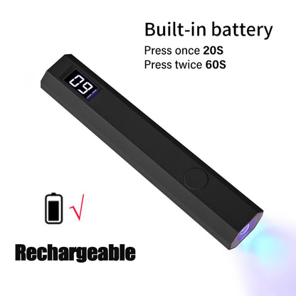 Mini lampe de table UV/LED