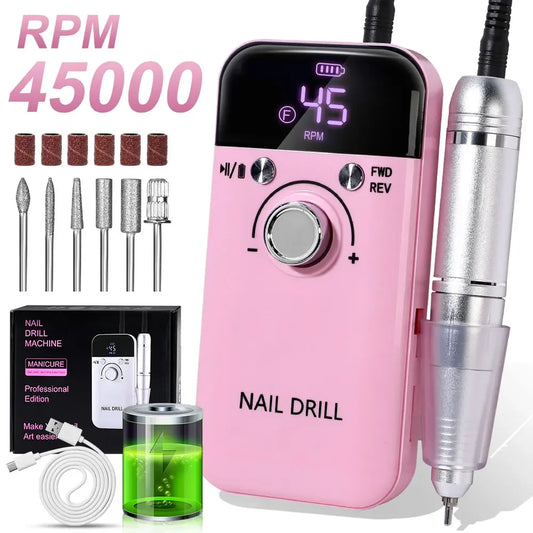 Ponceuse a ongles portable